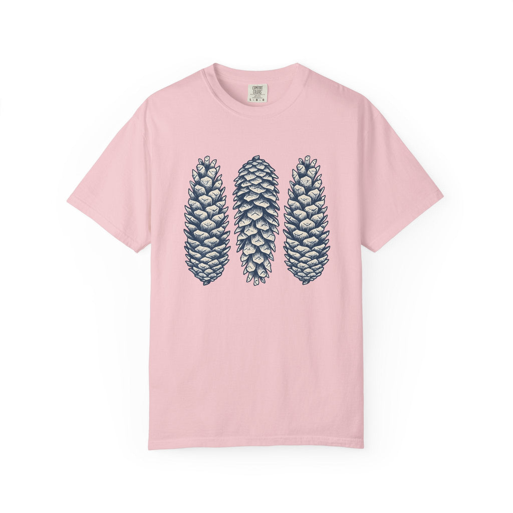 Pine Cones Shirt Nature Camping Unisex Gift Floral Tee product image 3