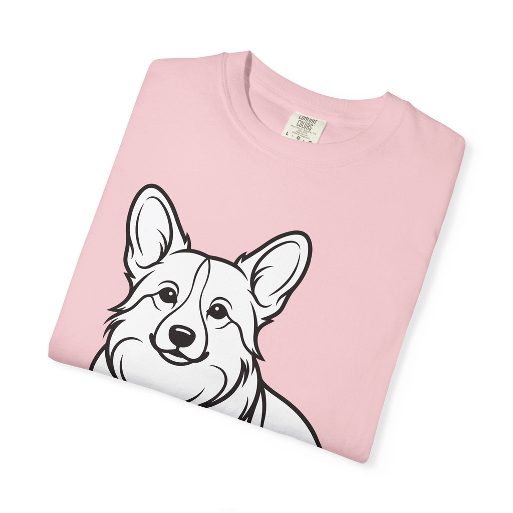 Corgi Dog Shirt Fauna Unisex Gift Cartoon Tee Puppy T-Shirt product image 11
