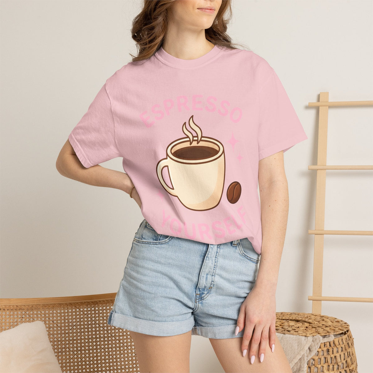 Coffee Cup Shirt Coffee Foodie Unisex Gift Cute Tee Mug T-Shirt Coffee Fan