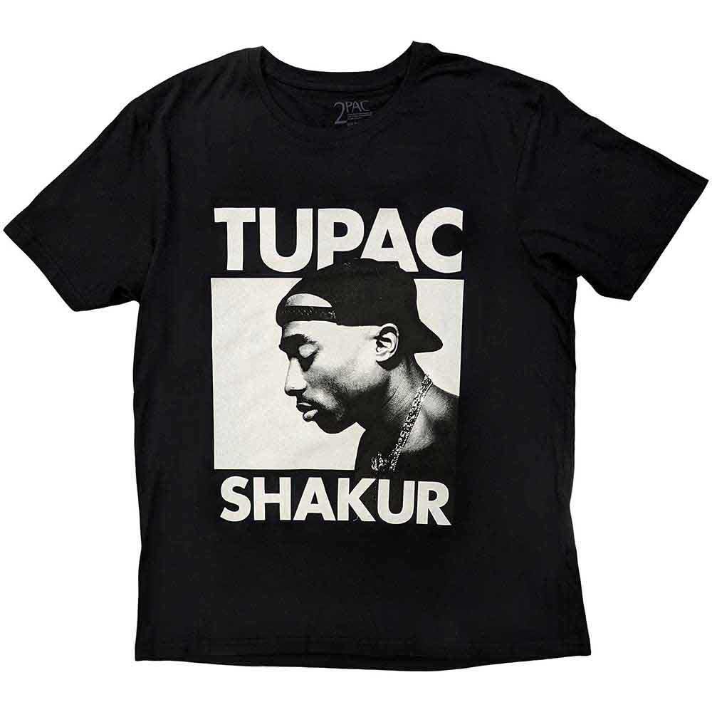 Tupac Unisex T-Shirt: Eyes Closed (Black) product image 1