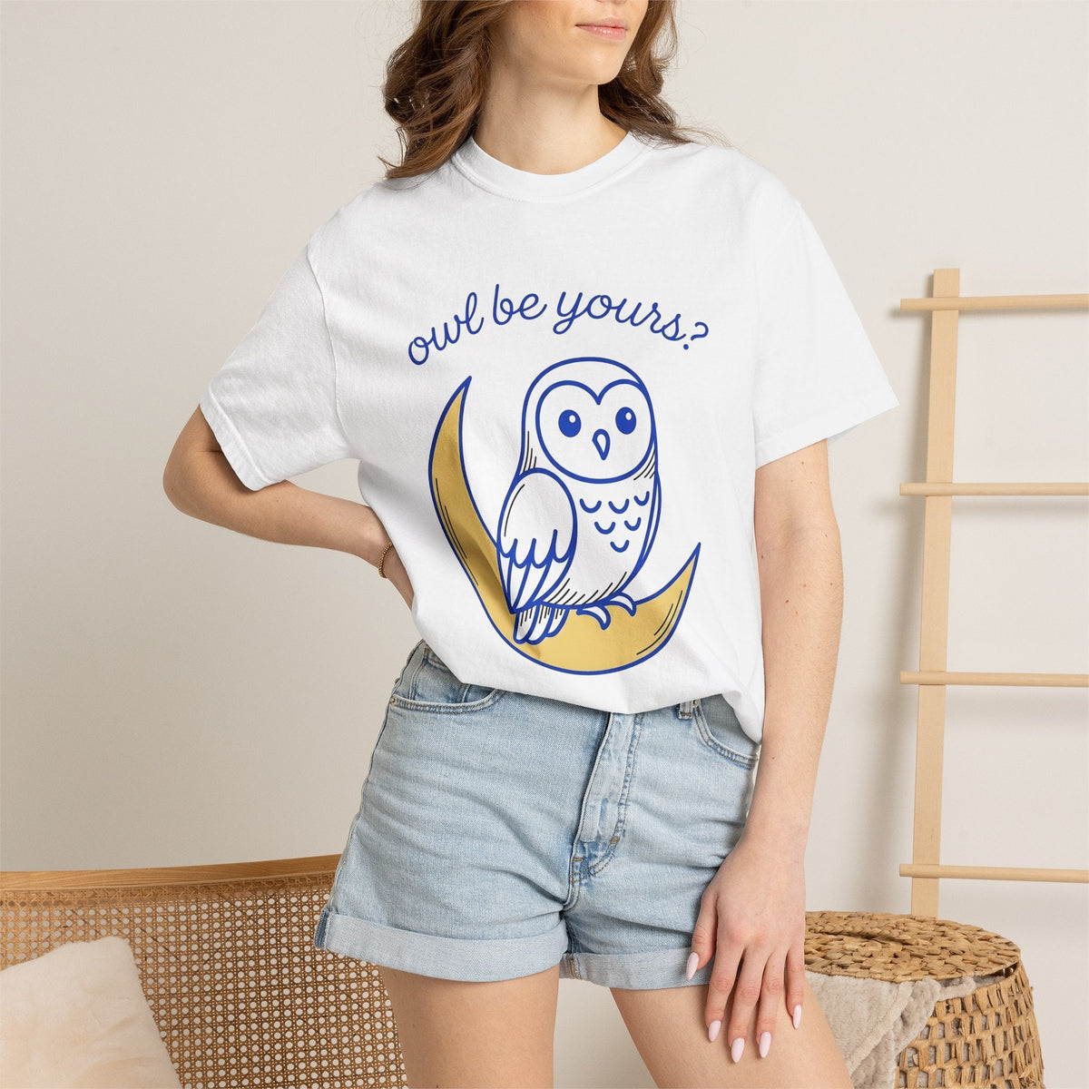 Owl Night Shirt Animals Love Unisex Gift Adorable Tee product image 6