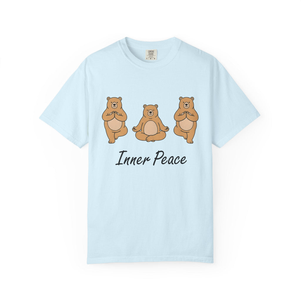 Meditation Bear Shirt Yoga Wildlife Unisex Gift Kawaii Tee product image 2