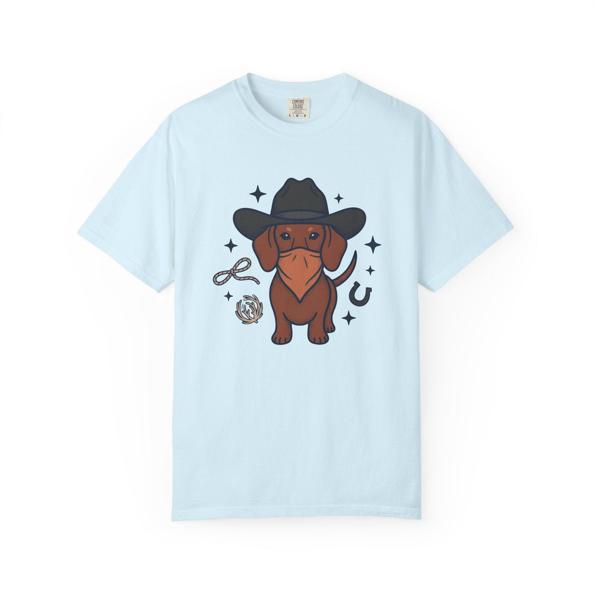 Rodeo Dog Shirt Western Wear Unisex Gift Hand Drawn Tee product image 2
