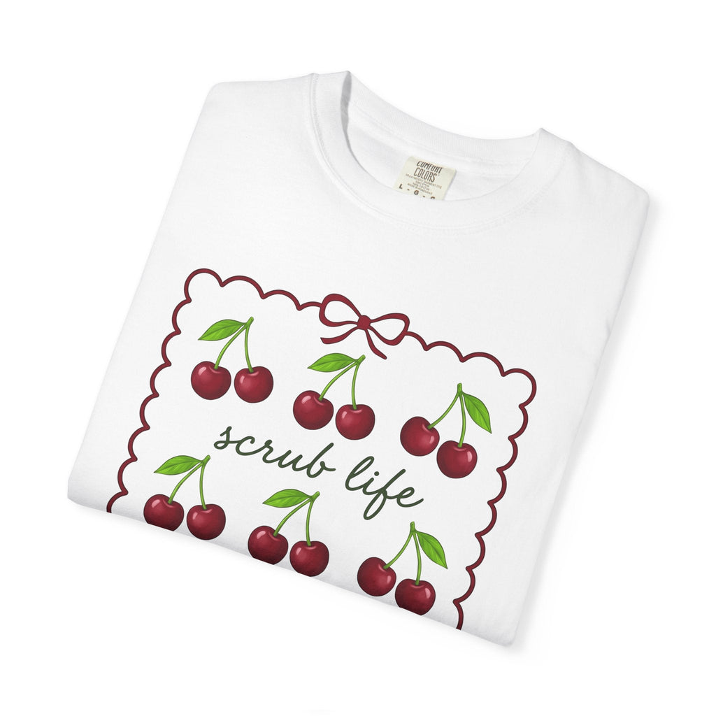 Cherry Graphic Shirt Nurses Food Gift Women Cute Tee Fruit product image 5