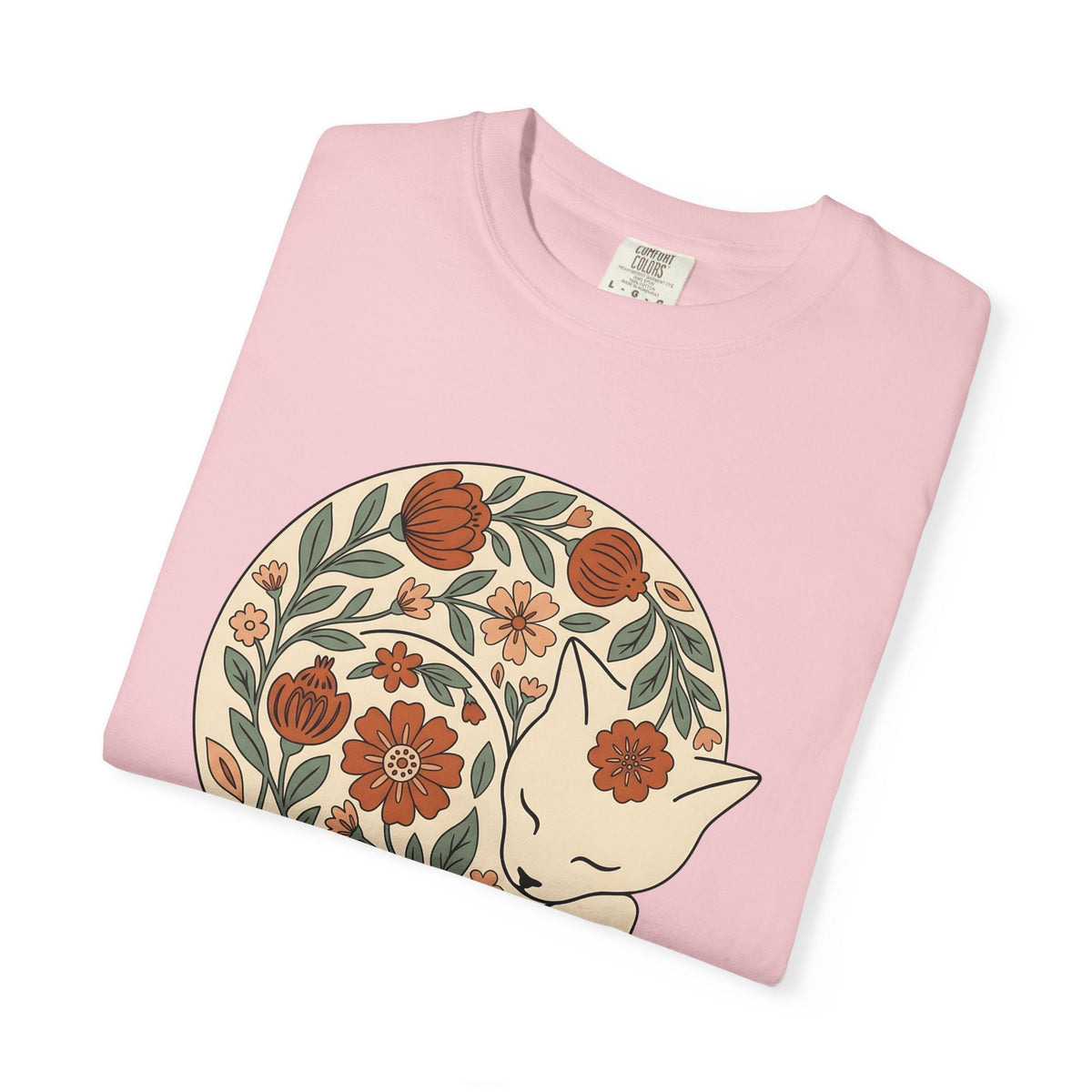 Blossom Cat Shirt Garden Gift Women Tribal Tee Kitty product image 11