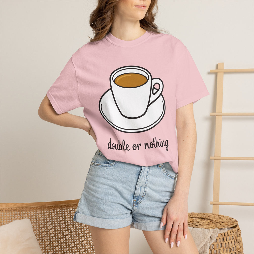 Espresso Cup Shirt Coffee Gourmet Unisex Gift Caricature Tee Coffee Mug T-Shirt