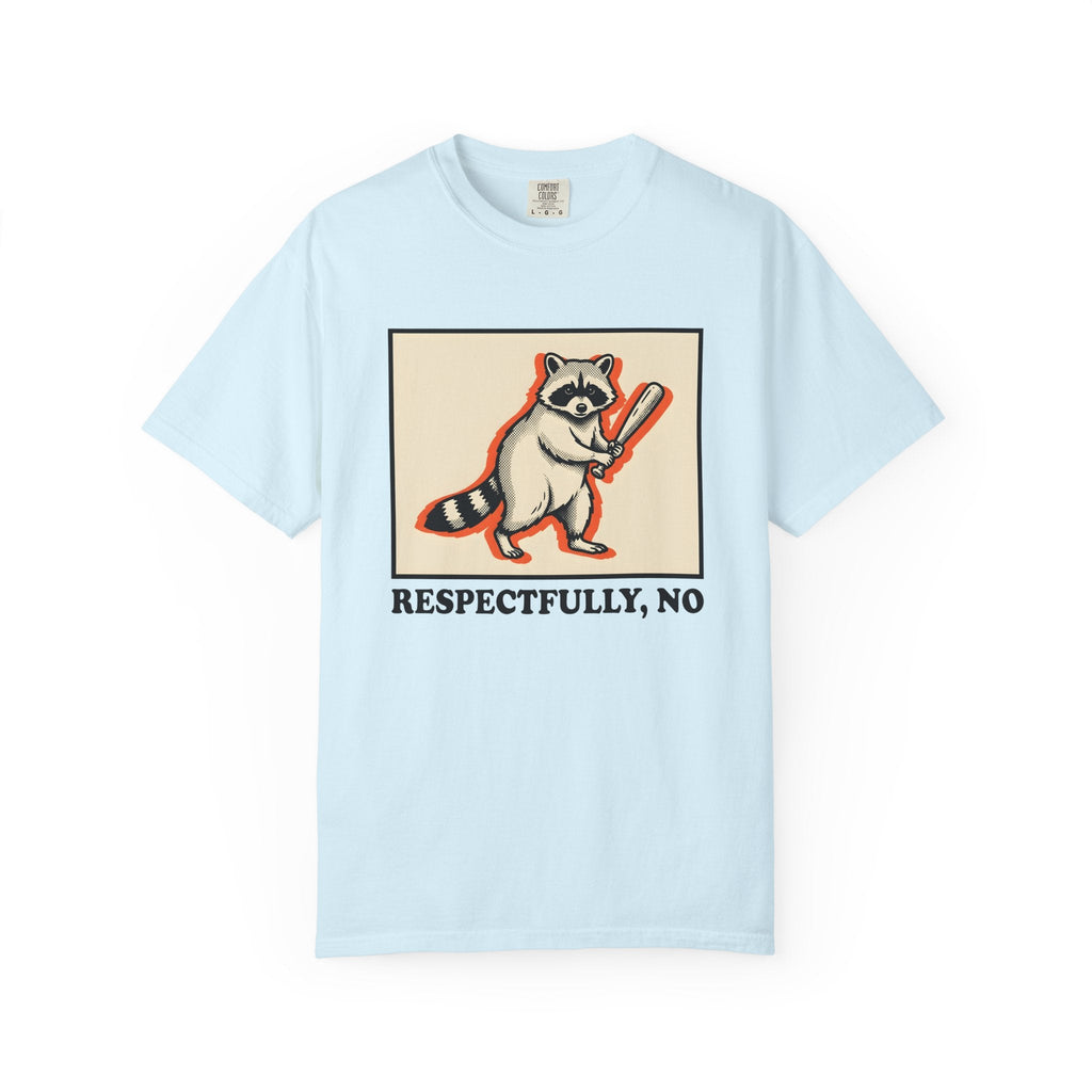 Raccoon Bat Shirt Funny Pets Unisex Gift Line Art Tee product image 2