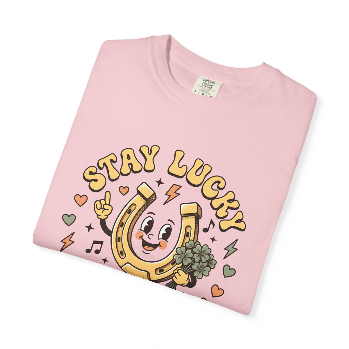 Horseshoe Shirt St. Patrick's Day Luck Unisex Gift Cartoon product image 11
