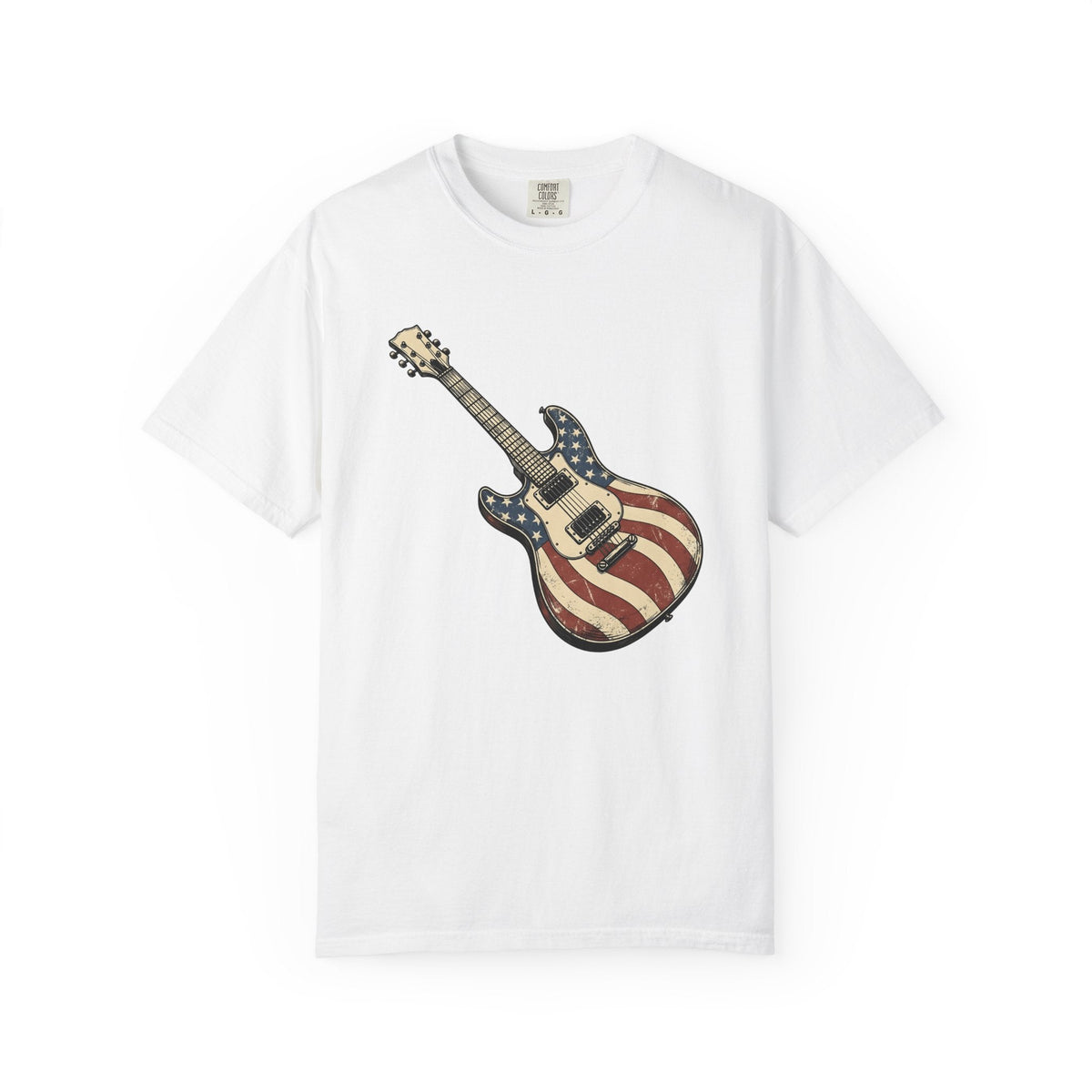 Electric Guitar Shirt America Instruments Unisex Gift Hand product image 1