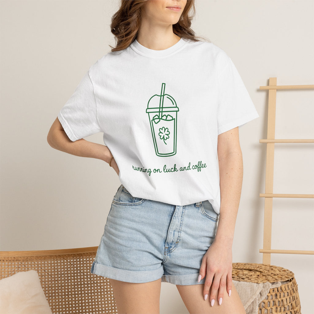 Iced Latte Cup Shirt Nurses Espresso Unisex Gift Simple Tee Coffee Cup T-Shirt