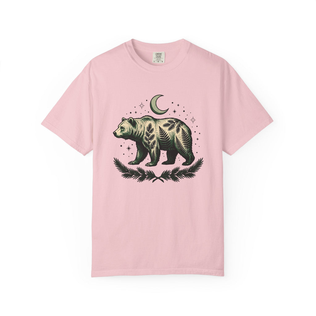 Bear Flower Shirt Animals & Flowers Outdoors Unisex Gift product image 3