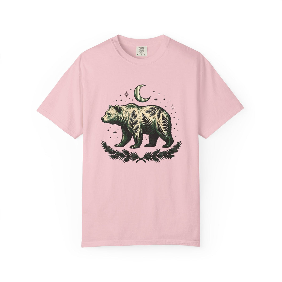 Bear Flower Shirt Animals & Flowers Outdoors Unisex Gift product image 3