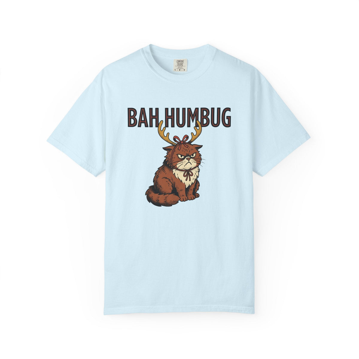 Grumpy Kitty Shirt Christmas Jokes Unisex Gift Comic Tee product image 2