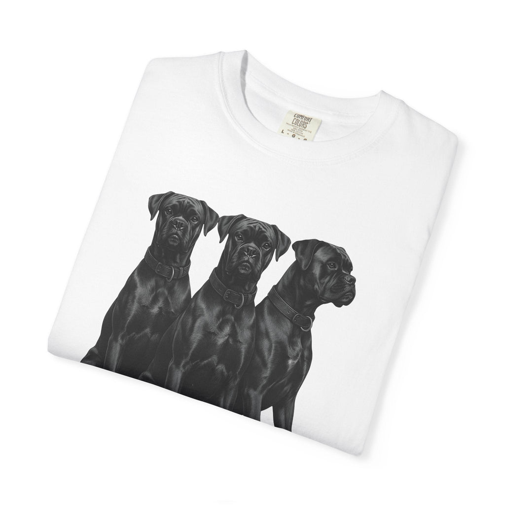 Black Dogs Shirt Dog Pets Unisex Gift Realistic Tee Canine product image 5