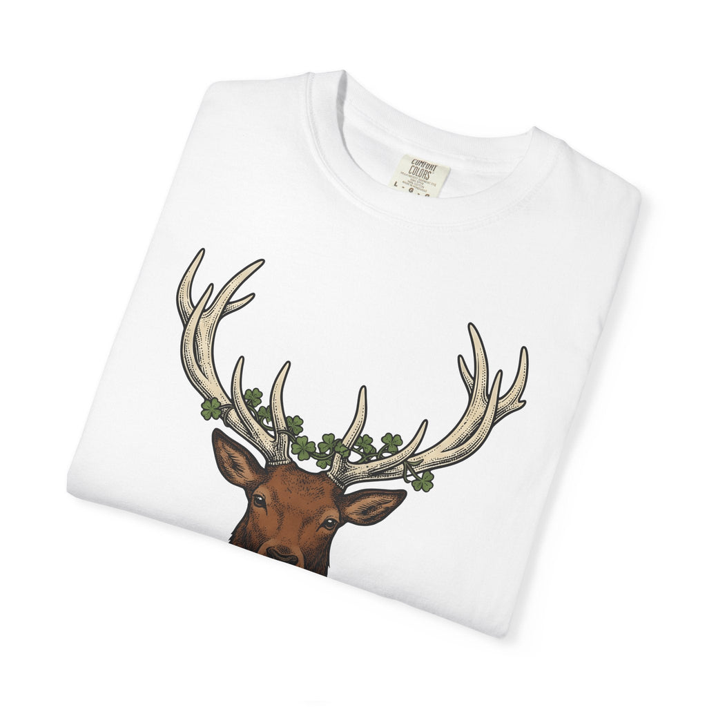 Deer Beer Mug Shirt St Patrick's Day Beer Unisex Gift Vintage Tee Beer Stein