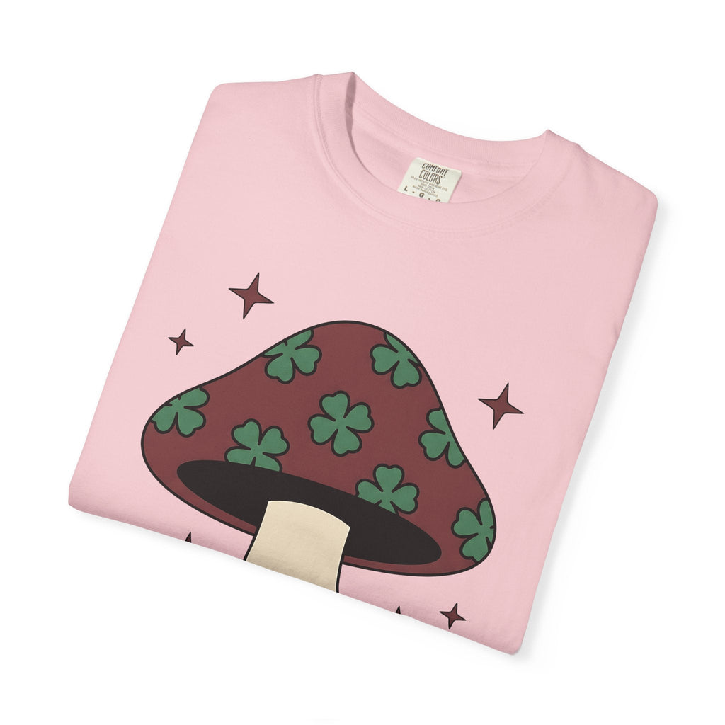Four Leaf Mushroom Shirt St Patrick's Day Plants Gift Women product image 11