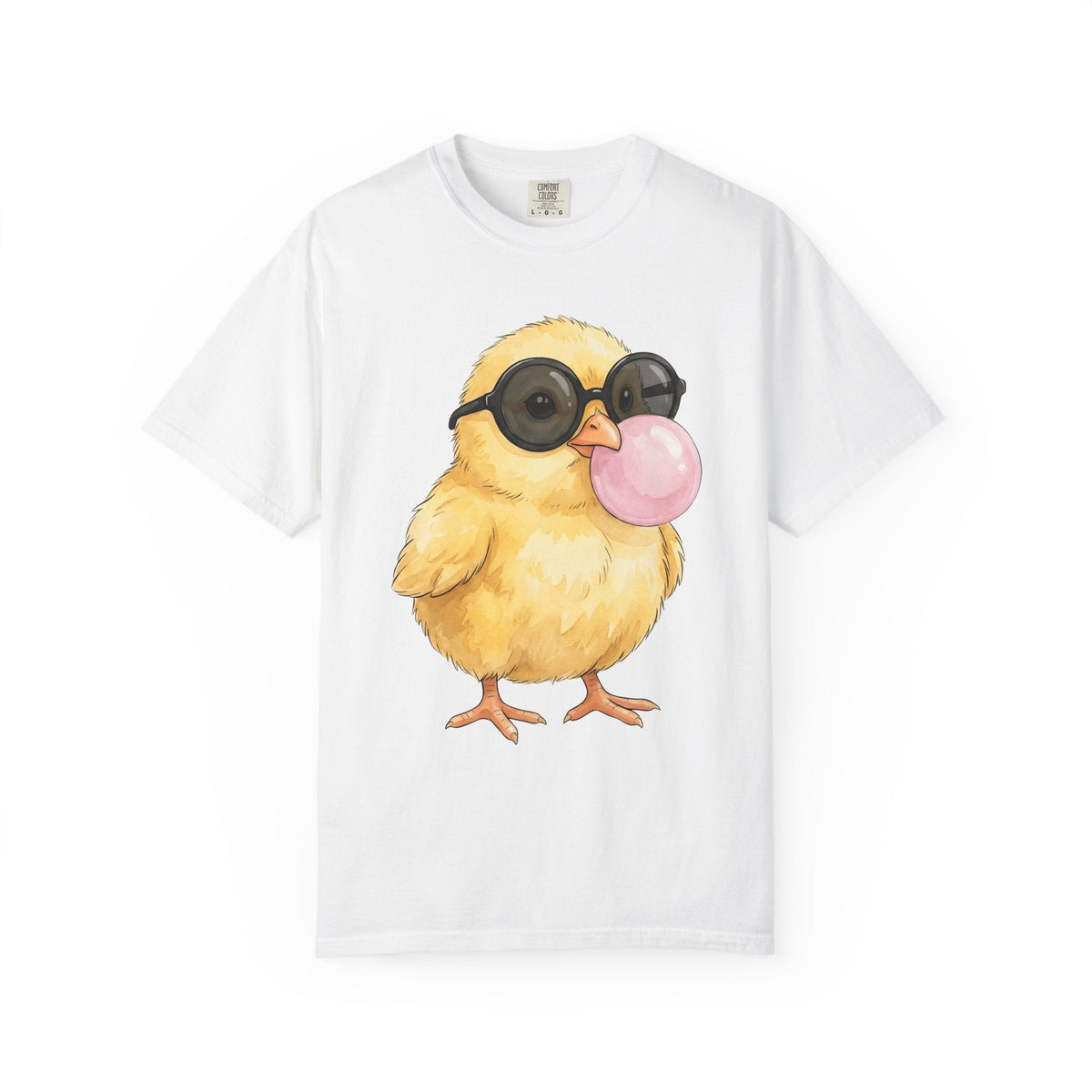 Baby Chick Glasses Shirt Easter Wildlife Unisex Gift Kawaii product image 1