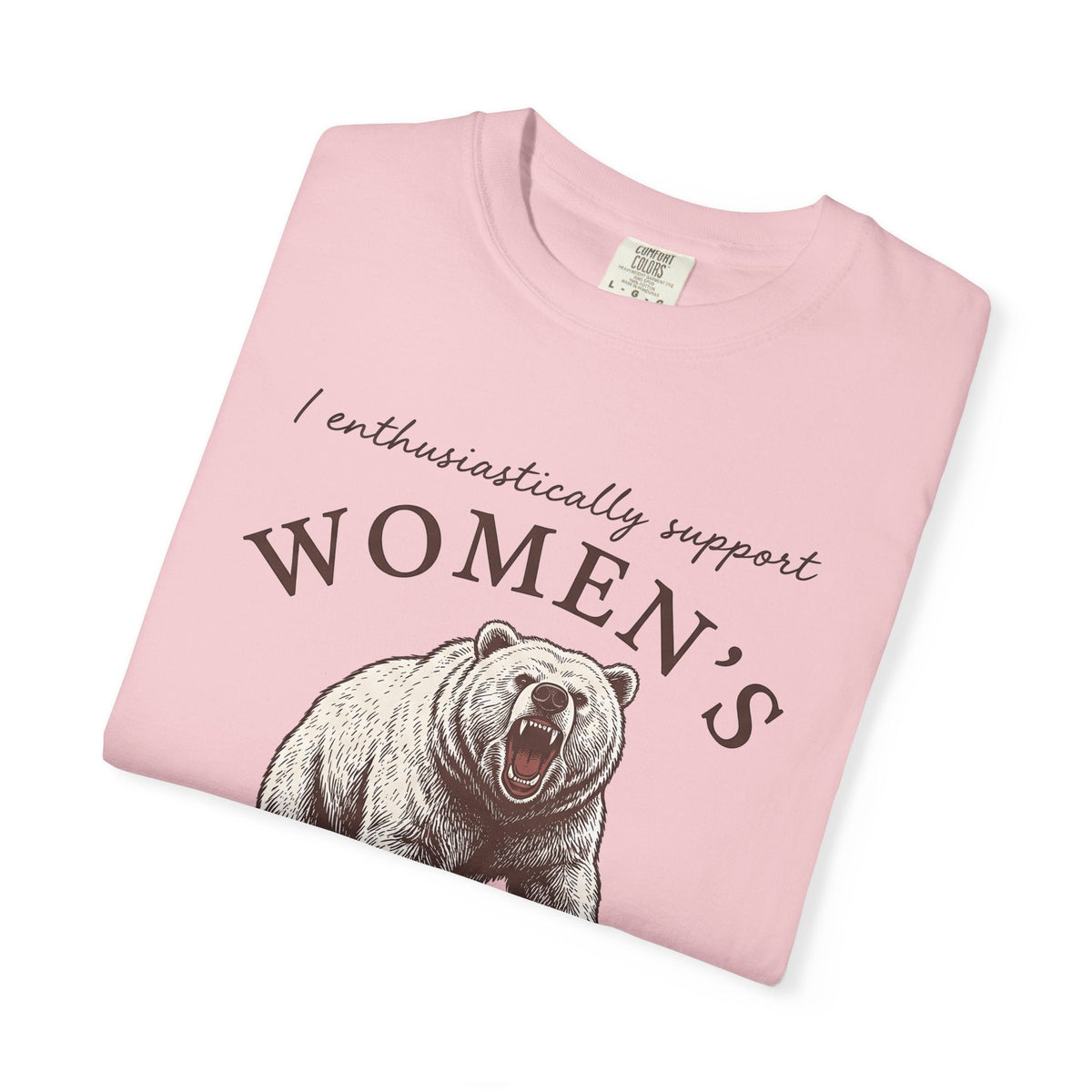 Brown Bear Shirt Funny Equality Gift for Women Retro Tee product image 11