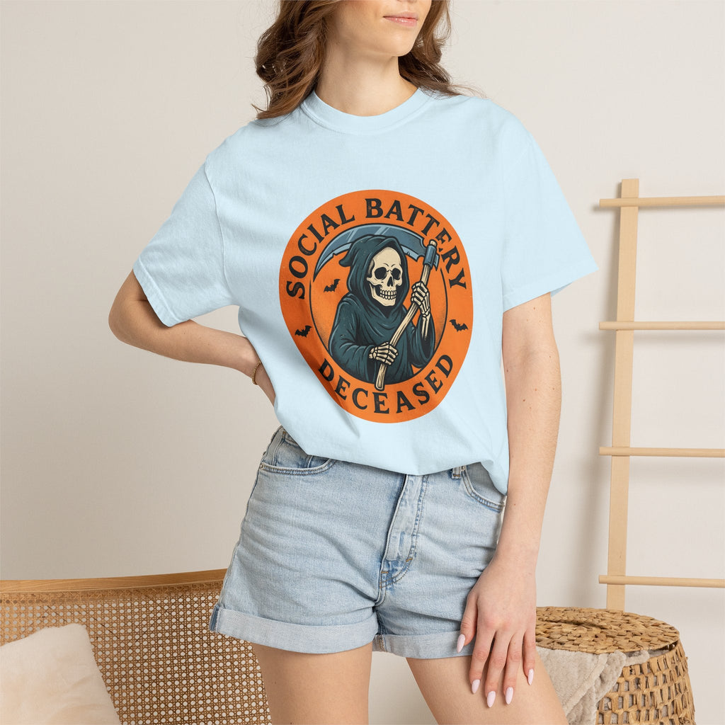 Grim Reaper Shirt Halloween Goth Unisex Gift Vintage Tee product image 10