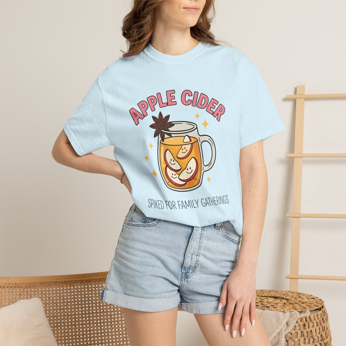 Cider Cup Shirt Holiday Beverage Unisex Gift Comic Tee Mug T-Shirt Christmas Fan