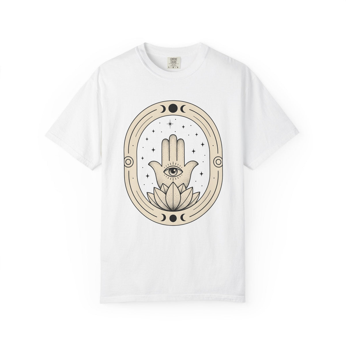 Hamsa Hand Shirt Boho Chic Spiritual Unisex Gift Mystical Tee Hand Of Fatima