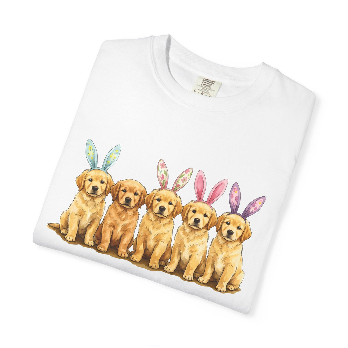 Golden Retriever Puppy Shirt Easter Companion Unisex Gift product image 5
