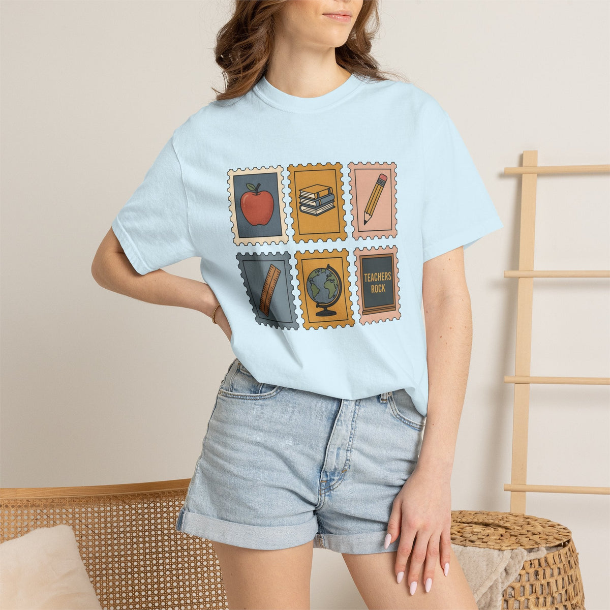 Teacher Icons Shirt Teachers Education Unisex Gift Doodle product image 9