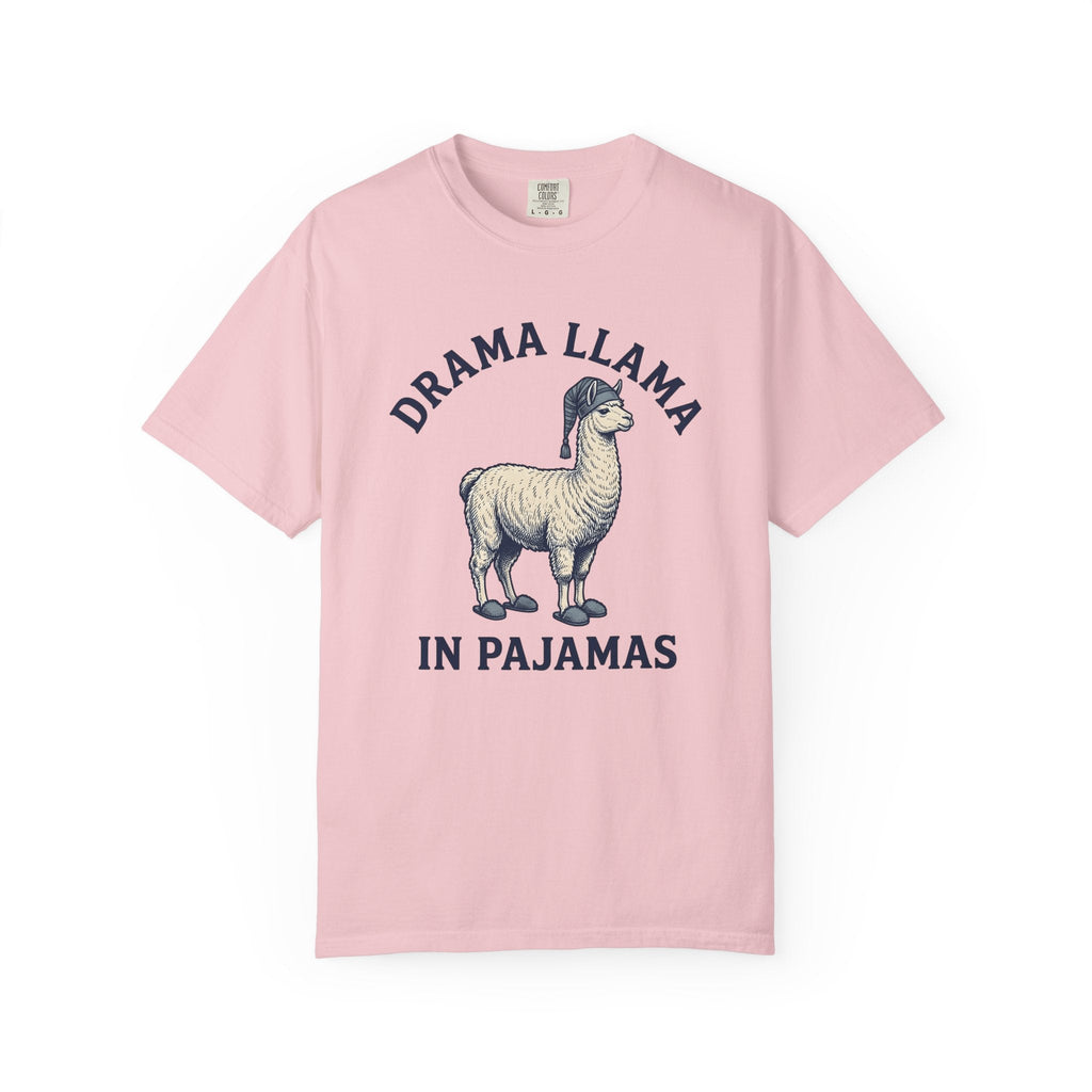 Llama Nightwear Shirt Funny Wildlife Unisex Gift Distressed product image 3