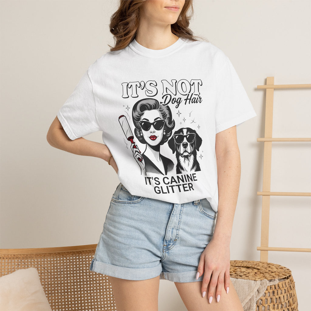 Girl Puppy Shirt Dog Jokes Gift for Women Comic Tee T-Shirt product image 6