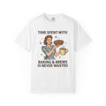 Woman Pie Coffee Shirt Baking Gift for Women Vintage Tee product image 1
