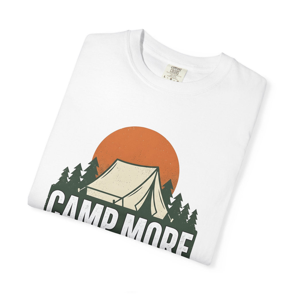 Camping Tent Shirt Hiking Unisex Gift Vintage Tee Canopy product image 5