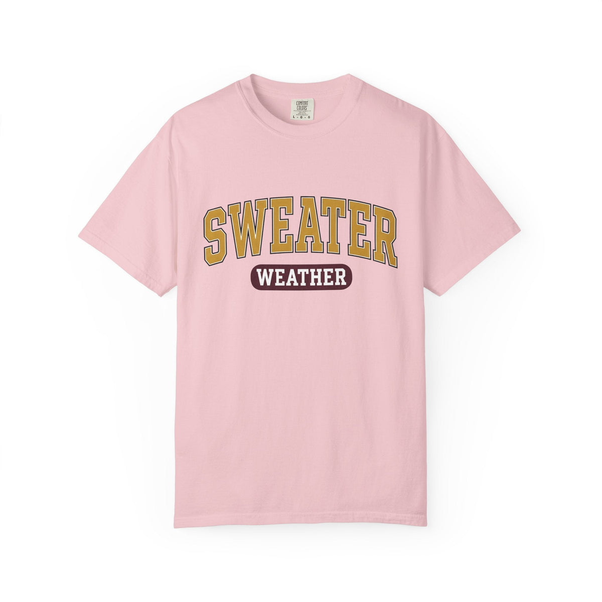 College Text Old School T-Shirt – Fall Pumpkin Vintage product image 3