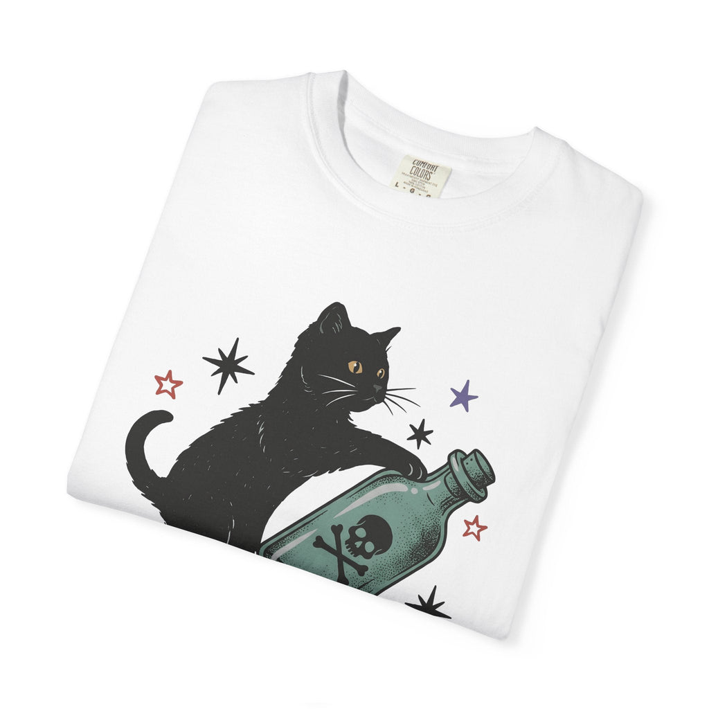 Black Feline Shirt Cat Occult Unisex Gift Neo Traditional product image 5
