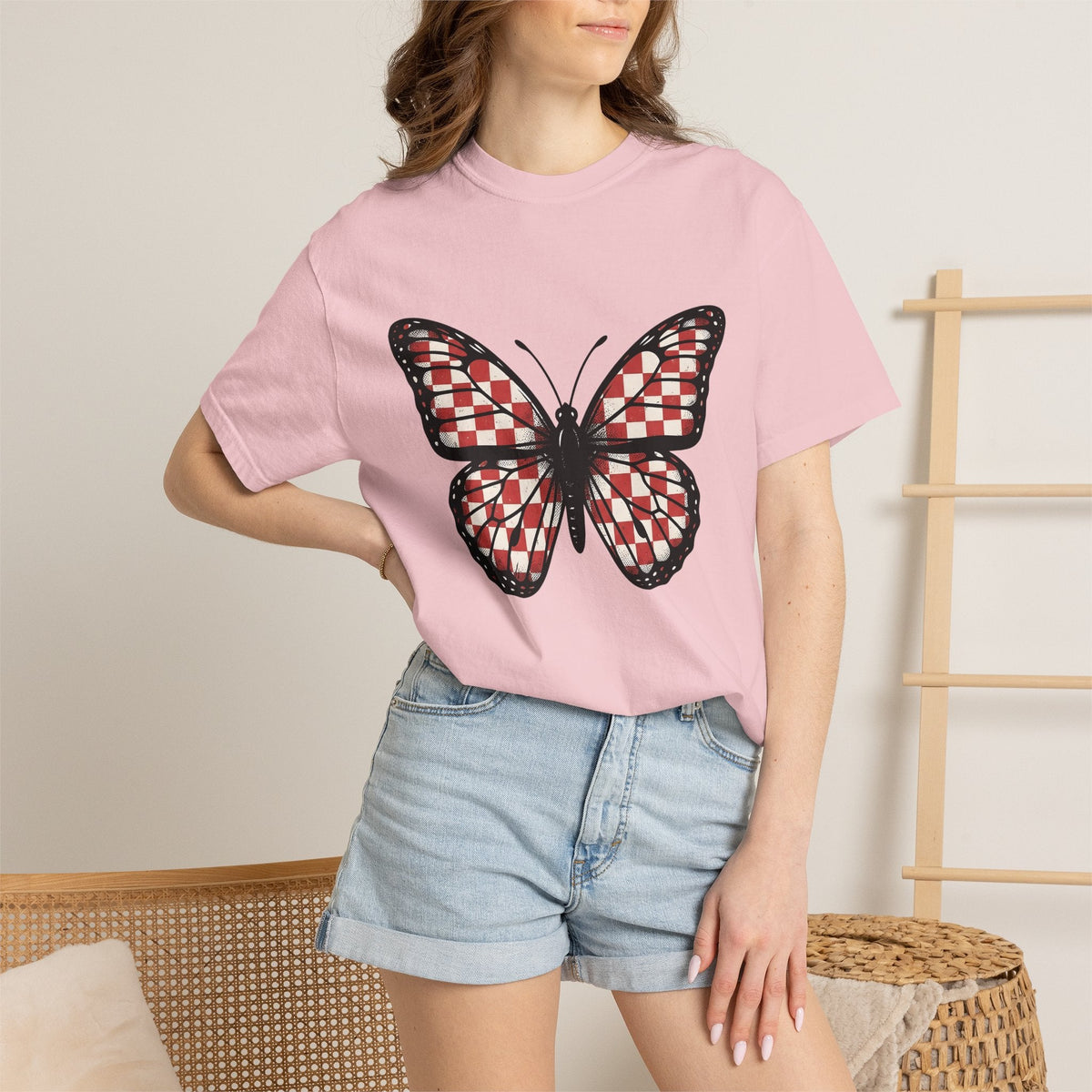 Butterfly Graphic Shirt Mom Nature Gift for Women Farmhouse product image 12