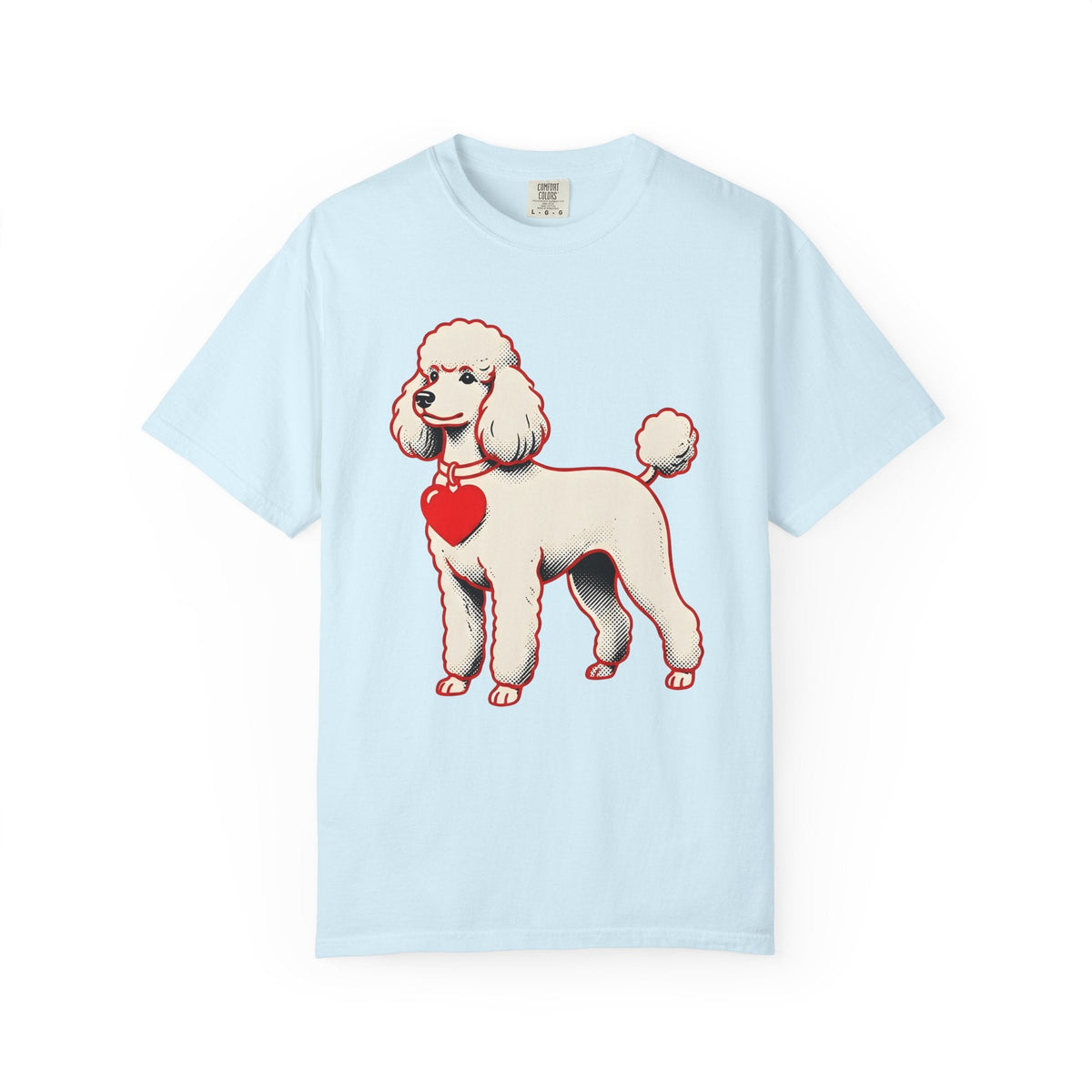 Poodle Dog Shirt Pet Care Unisex Gift Animated Tee T-Shirt product image 2
