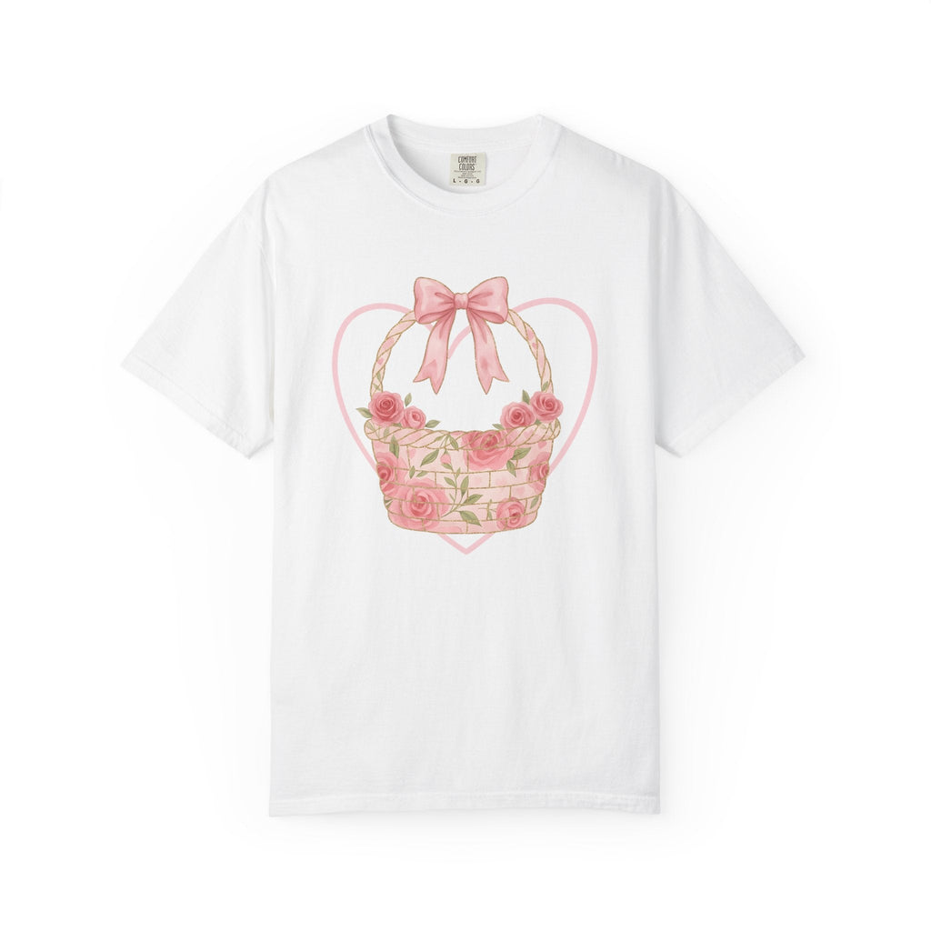 Flower Cluster Shirt Easter Bloom Gift Women Painterly Tee product image 1