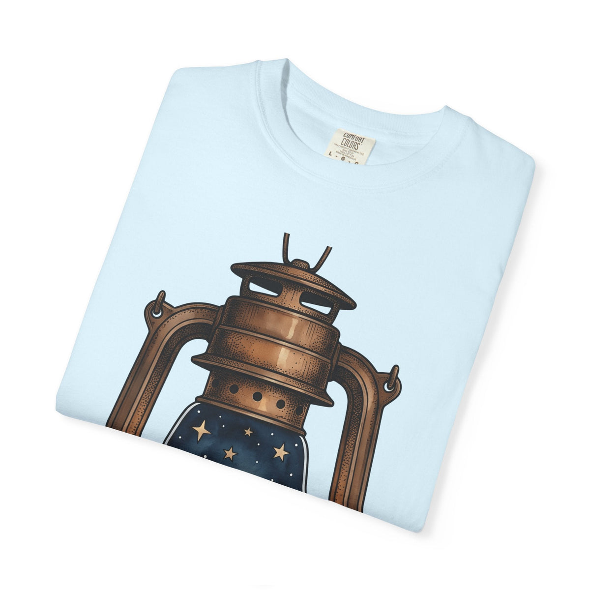 Antique Lantern Shirt Camping Nature Unisex Gift Cartoon product image 8