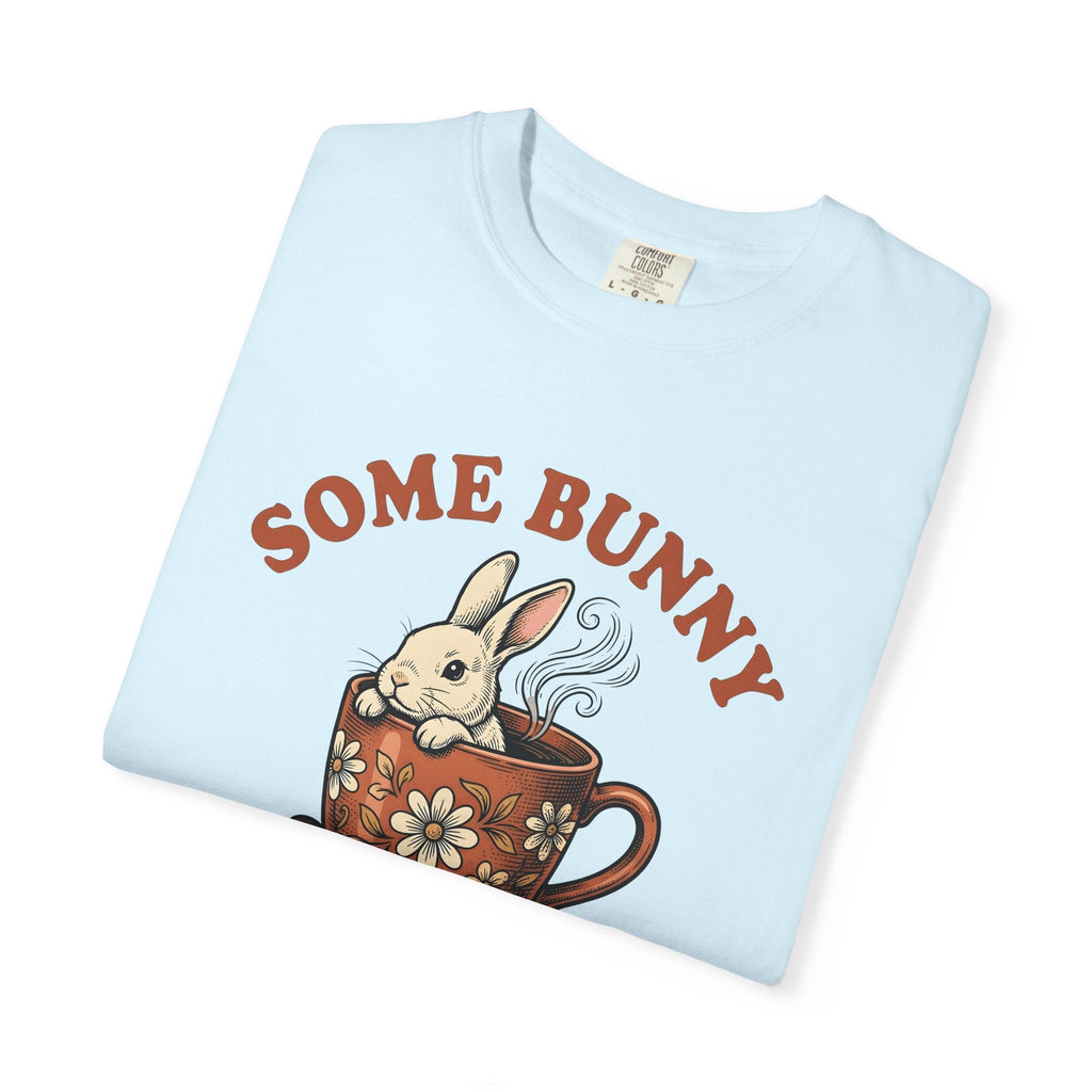 Hare Coffee Cup Shirt Easter Mocha Unisex Gift Farmhouse Tee Coffee Mug T-Shirt