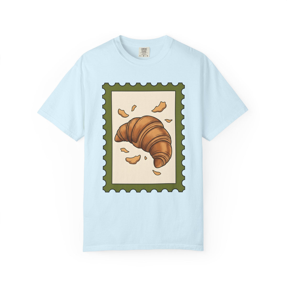 Croissant Shirt Desserts Pastries Unisex Gift Cartoon Tee product image 2