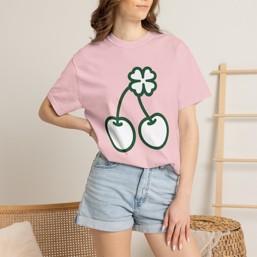 Clover Cherry Shirt St. Patrick's Day Talisman Gift Women product image 12
