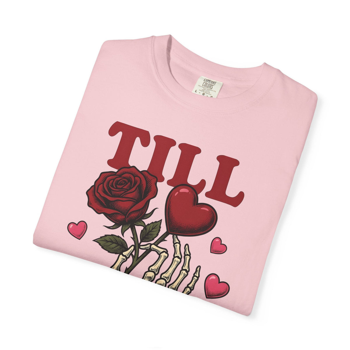 Skeleton Fingers Rose Shirt St. Valentine's Day Macabre product image 12