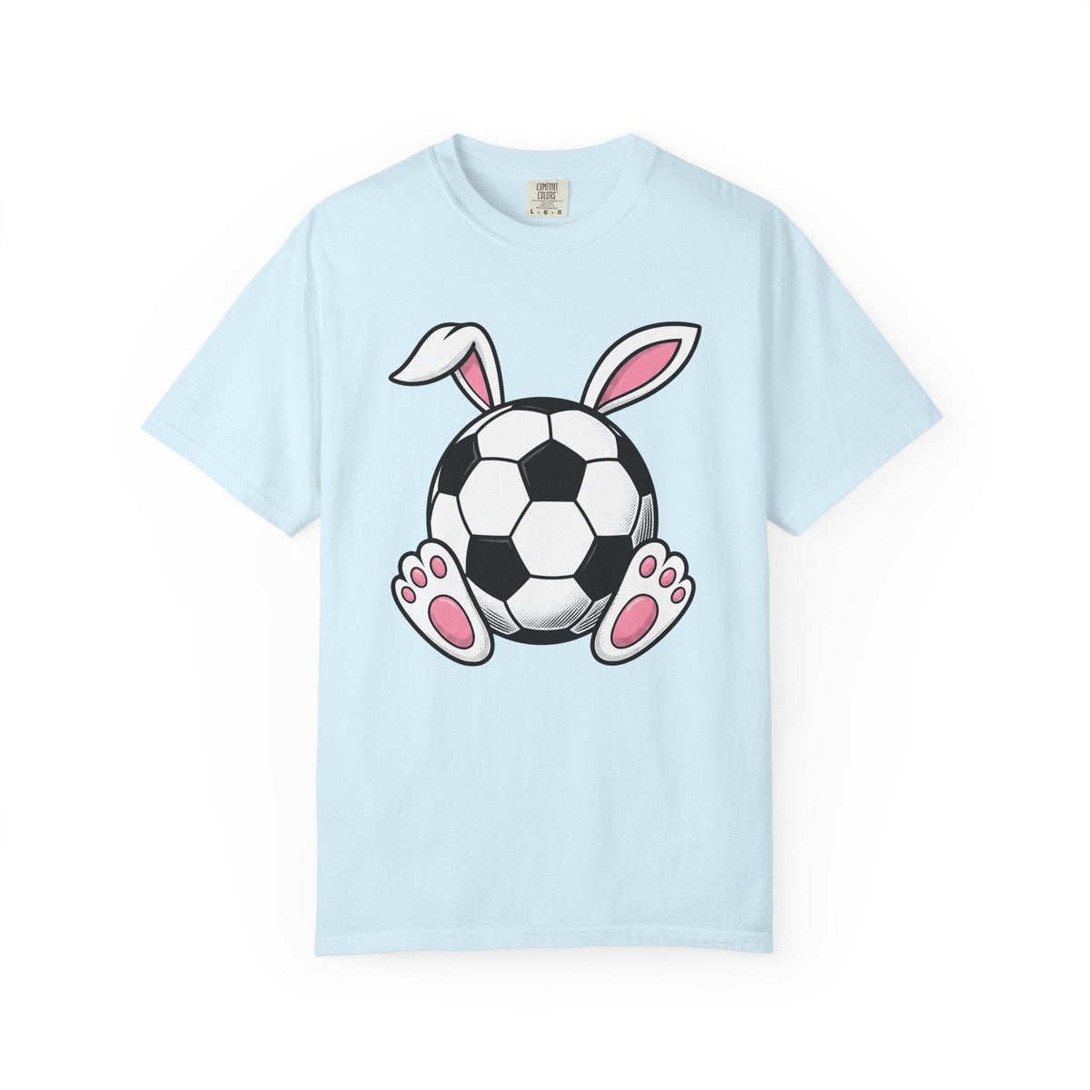 Soccer Ball Hare Shirt Easter Exercise Unisex Gift Animated product image 2