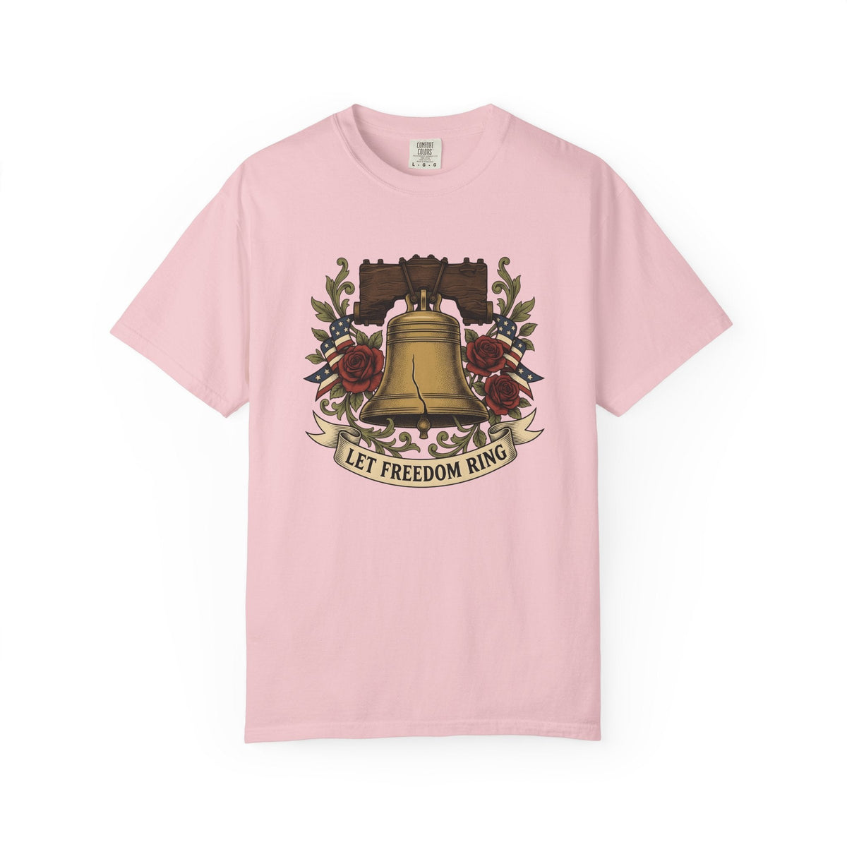 Freedom Chime Shirt America Flag Unisex Gift Heritage Tee product image 3
