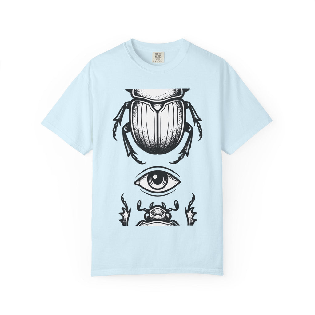 Jewel Beetle Shirt Occult Unisex Gift Line Art Tee product image 2