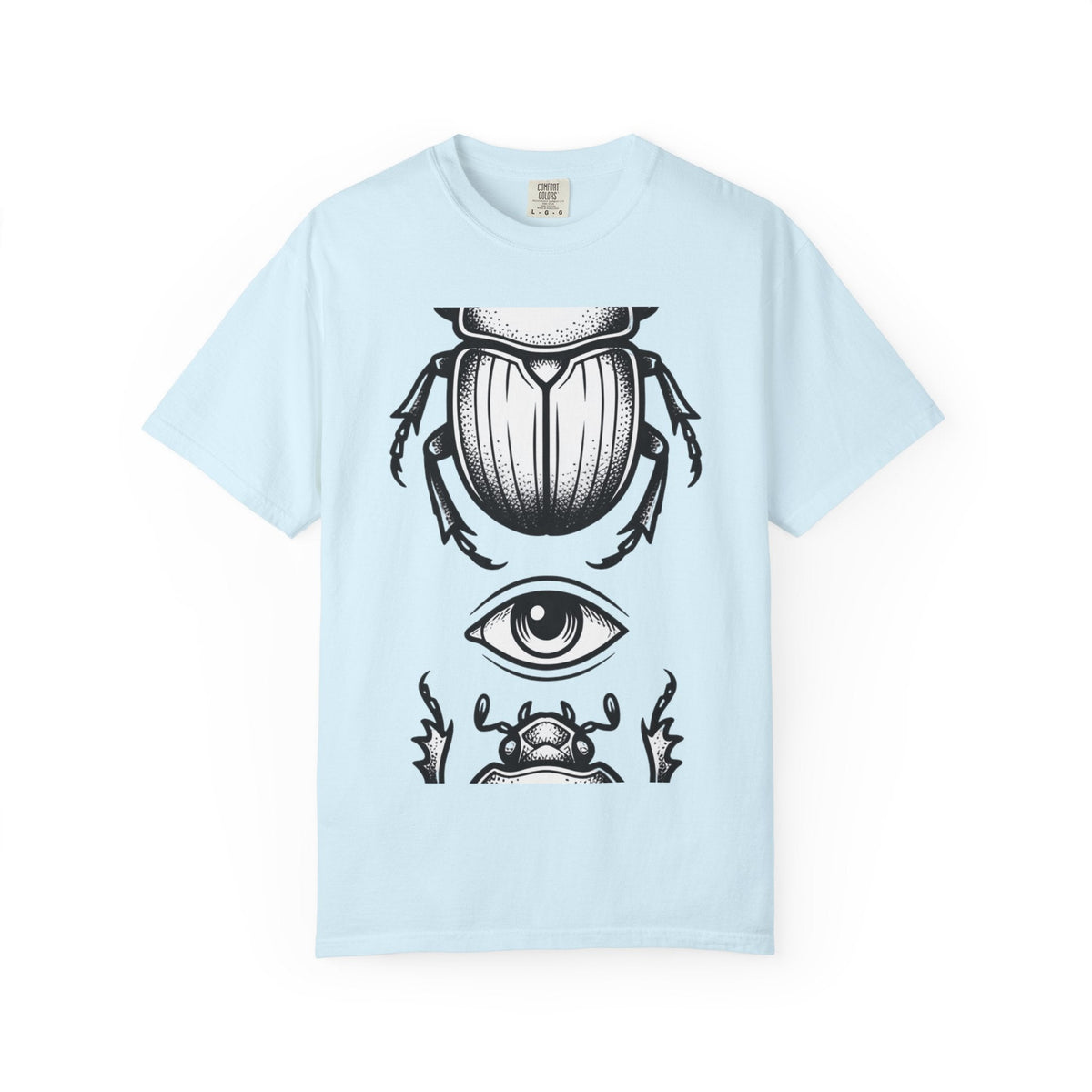 Jewel Beetle Shirt Occult Unisex Gift Line Art Tee product image 2