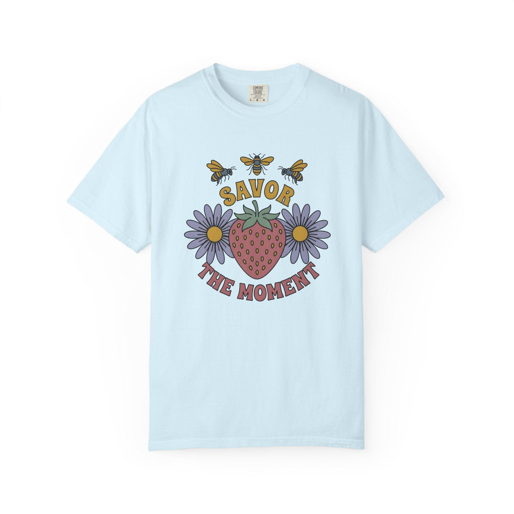 Strawberry Flower Shirt Boho Chic Outdoors Unisex Gift product image 2