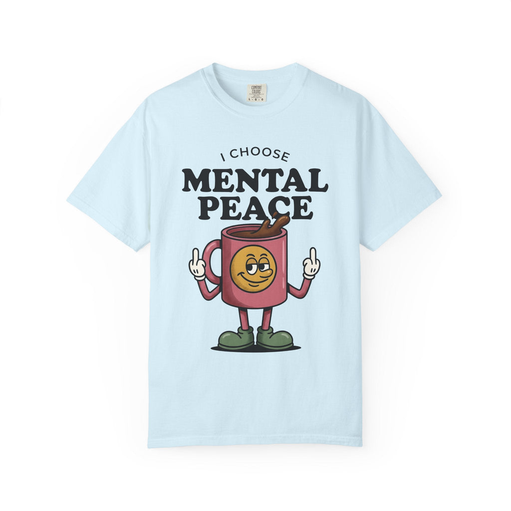 Hot Coffee Character Shirt Coffee Gag Unisex Gift Line Art Tee Coffee T-Shirt