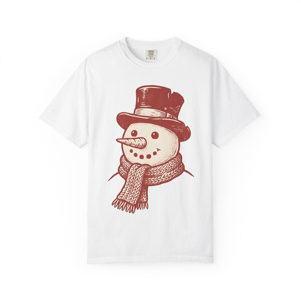 Snowman Illustration Shirt Christmas Holiday Unisex Gift product image 1