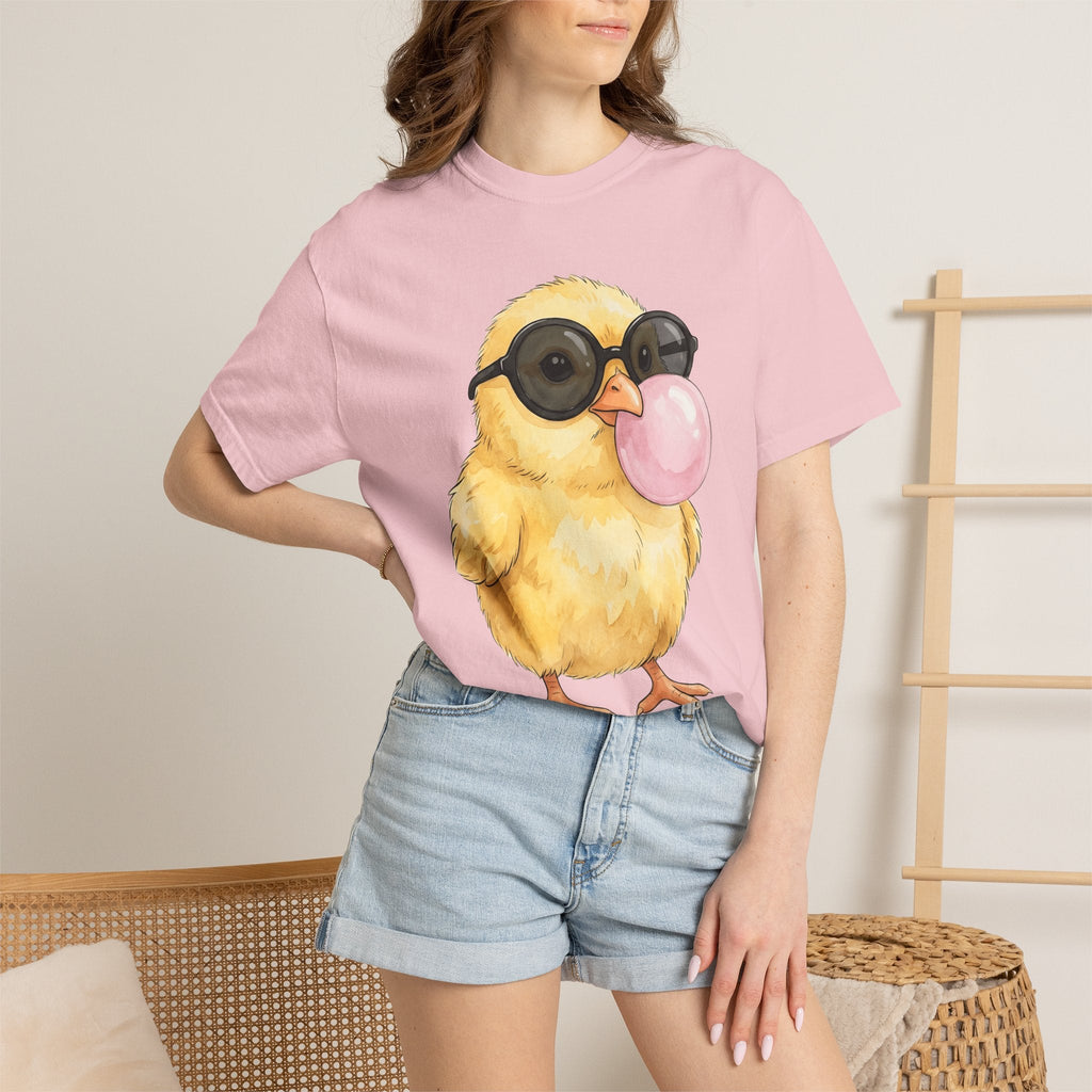 Baby Chick Glasses Shirt Easter Wildlife Unisex Gift Kawaii product image 12