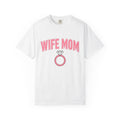 Diamond Ring Shirt Moms Family Gift Women Bold Tee Engagement Ring T-Shirt Mother Fan Bridal Tshirt Family Graphic Minimalist Jewelry Tshirt